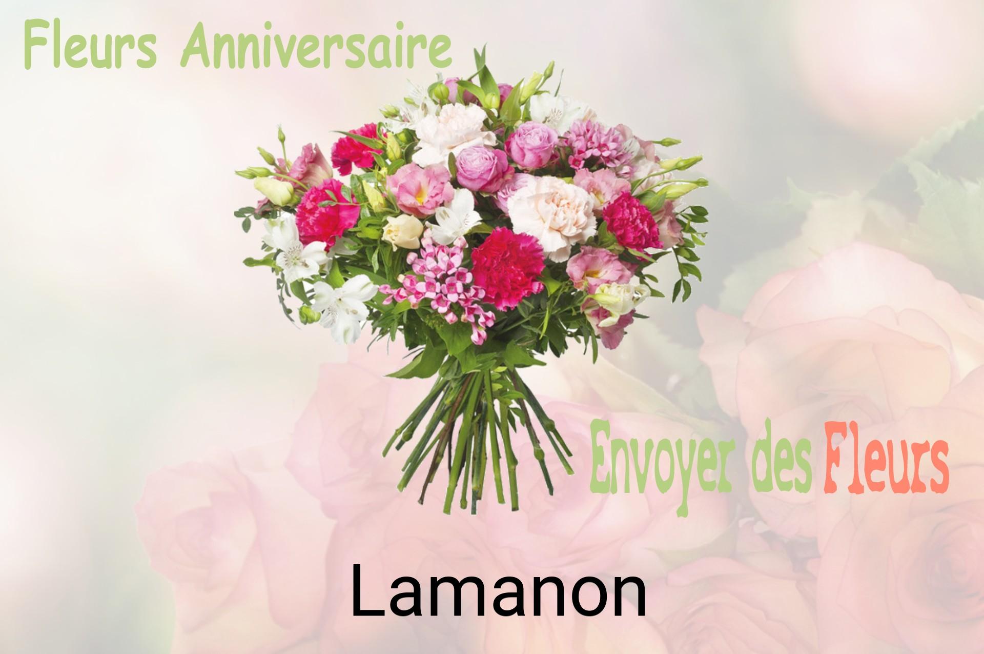 Bouquet de fleurs d’anniversaire livré à Lamanon
